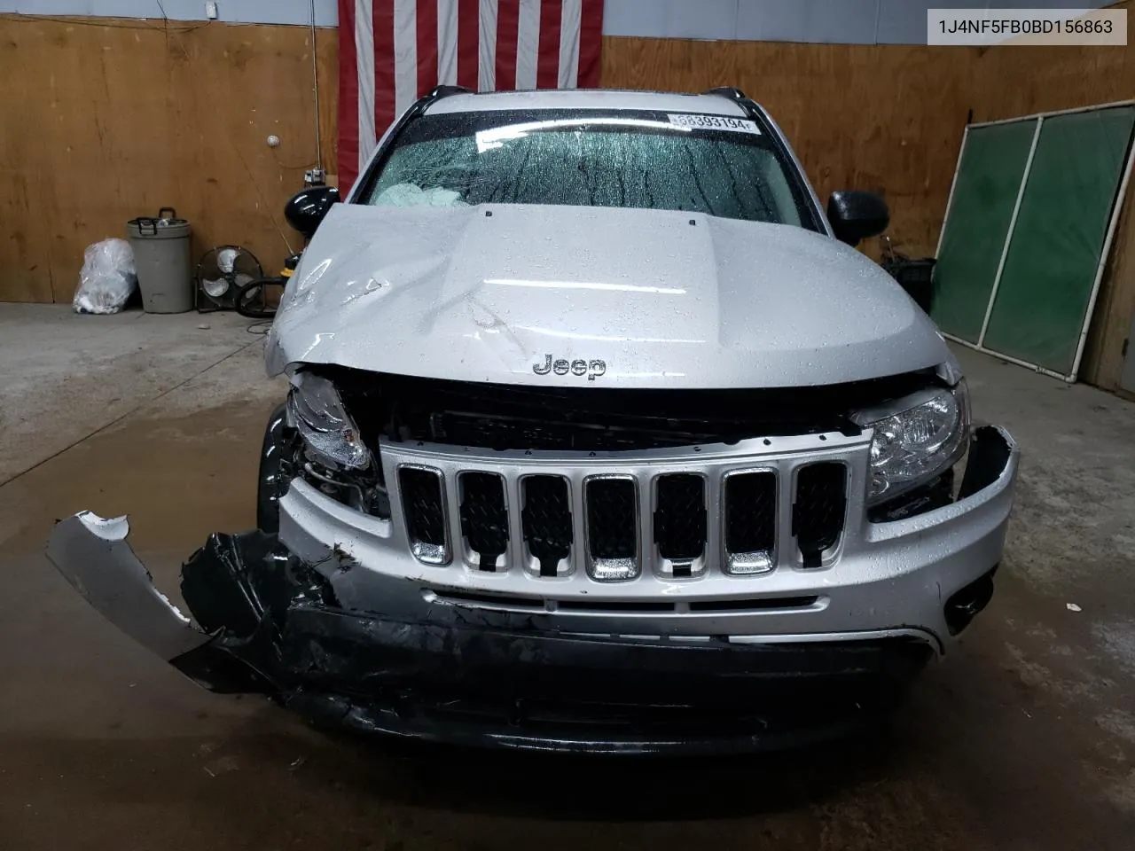 1J4NF5FB0BD156863 2011 Jeep Compass Limited