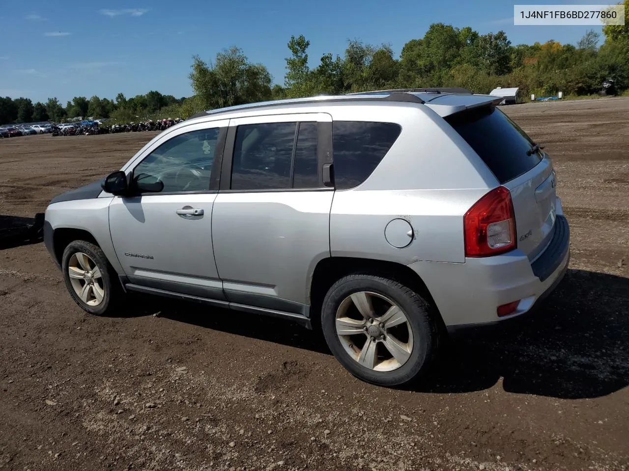 2011 Jeep Compass Sport VIN: 1J4NF1FB6BD277860 Lot: 69590994