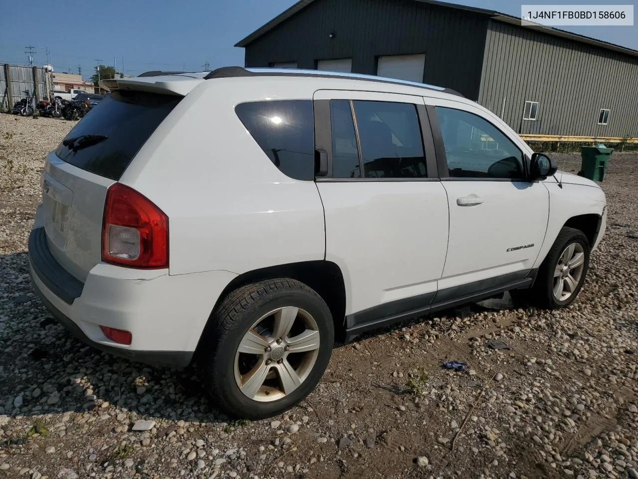 2011 Jeep Compass Sport VIN: 1J4NF1FB0BD158606 Lot: 70534194