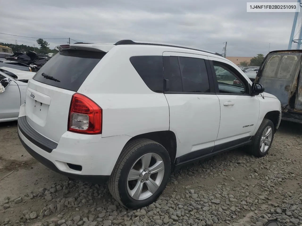 2011 Jeep Compass Sport VIN: 1J4NF1FB2BD251093 Lot: 70703394