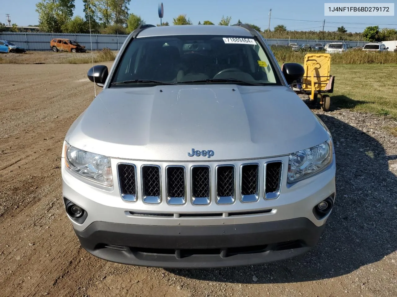 2011 Jeep Compass Sport VIN: 1J4NF1FB6BD279172 Lot: 71889464