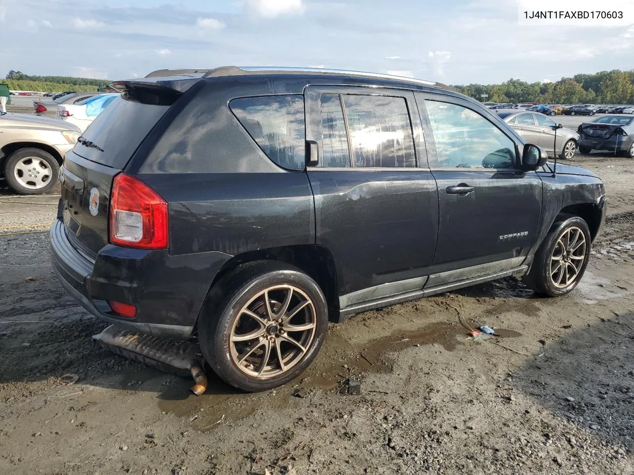 2011 Jeep Compass Sport VIN: 1J4NT1FAXBD170603 Lot: 72146884