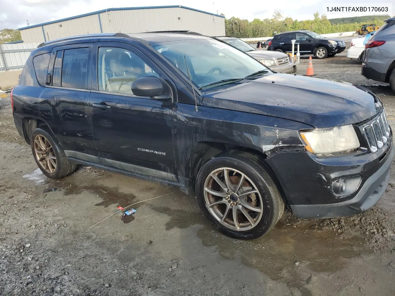 2011 Jeep Compass Sport VIN: 1J4NT1FAXBD170603 Lot: 72146884