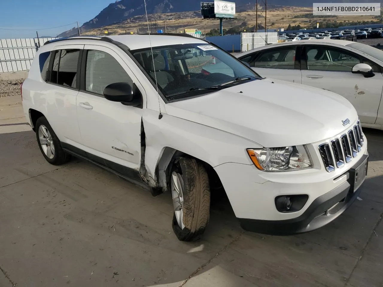 2011 Jeep Compass Sport VIN: 1J4NF1FB0BD210641 Lot: 73502744