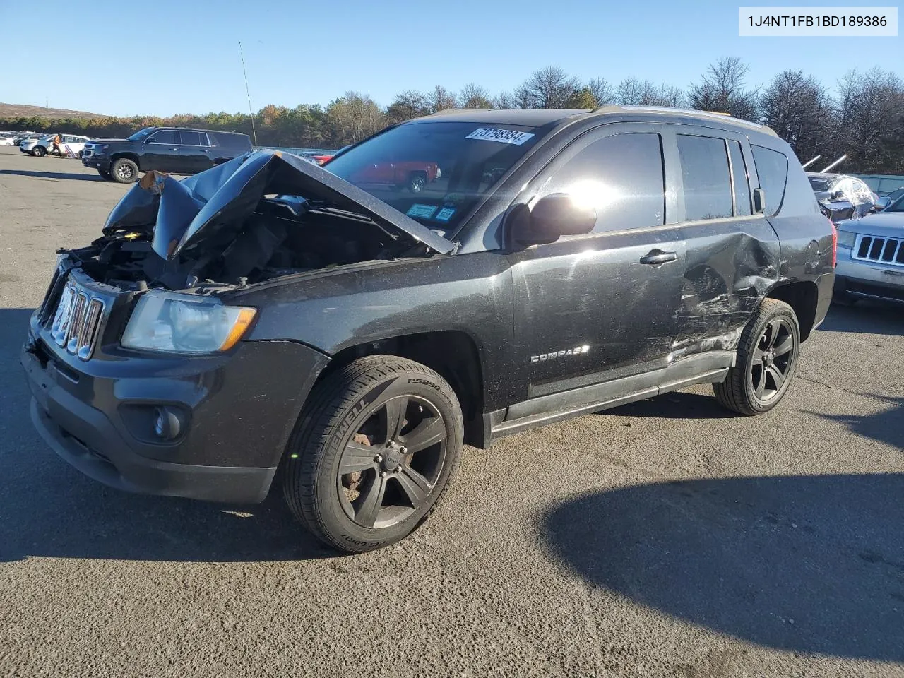 2011 Jeep Compass Sport VIN: 1J4NT1FB1BD189386 Lot: 73798384