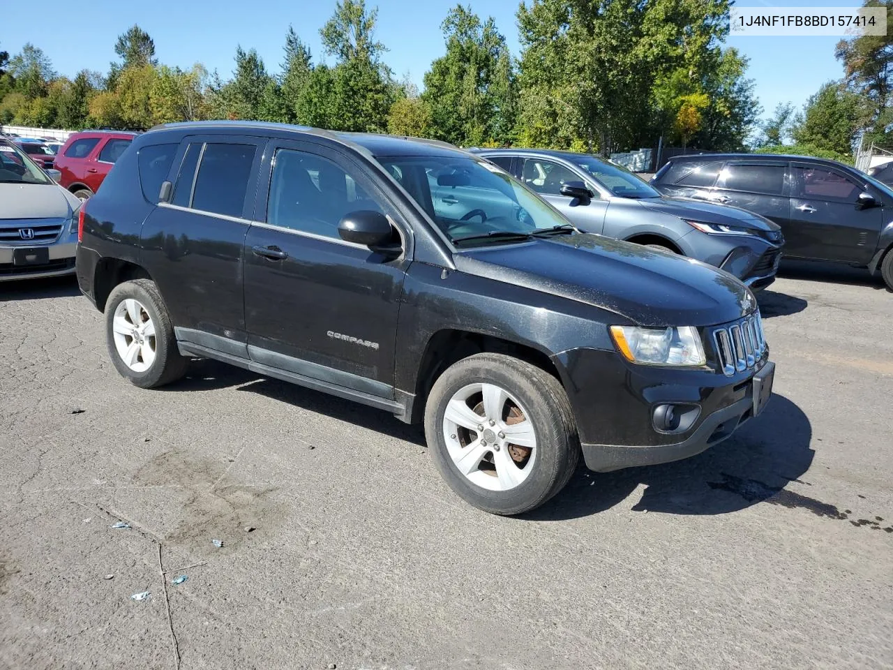 2011 Jeep Compass Sport VIN: 1J4NF1FB8BD157414 Lot: 74497764