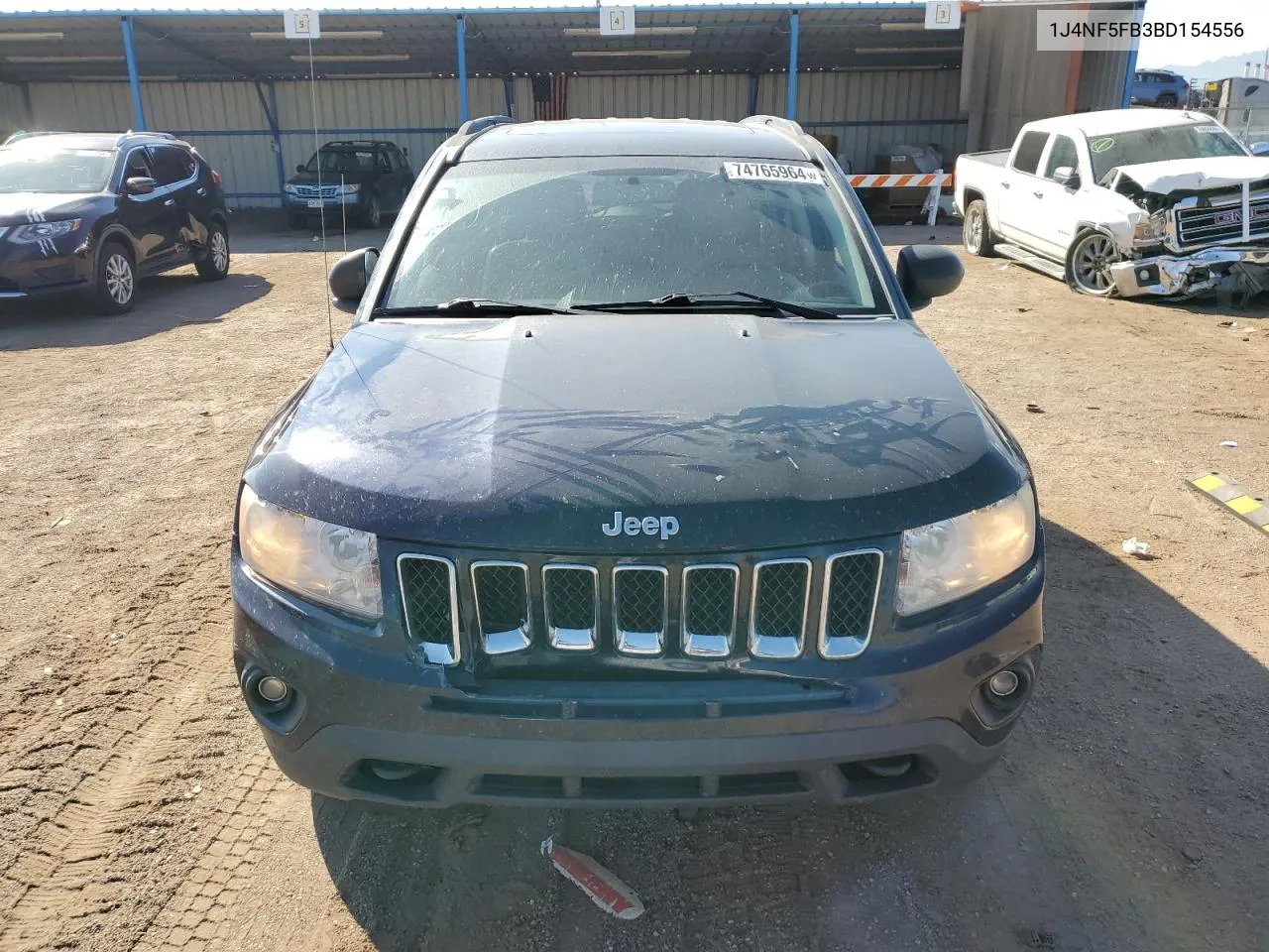 2011 Jeep Compass Limited VIN: 1J4NF5FB3BD154556 Lot: 74765964