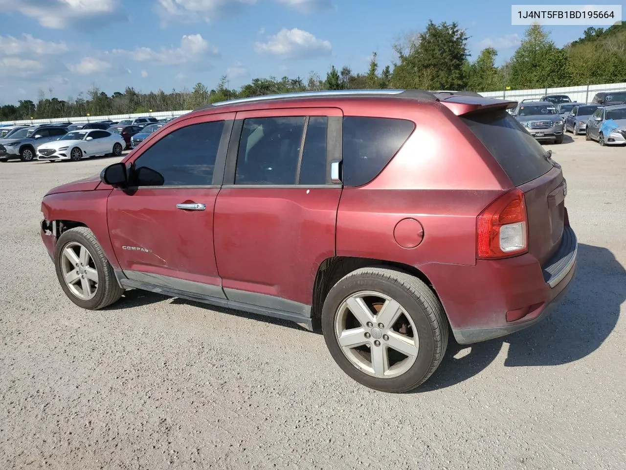 2011 Jeep Compass Limited VIN: 1J4NT5FB1BD195664 Lot: 74840774