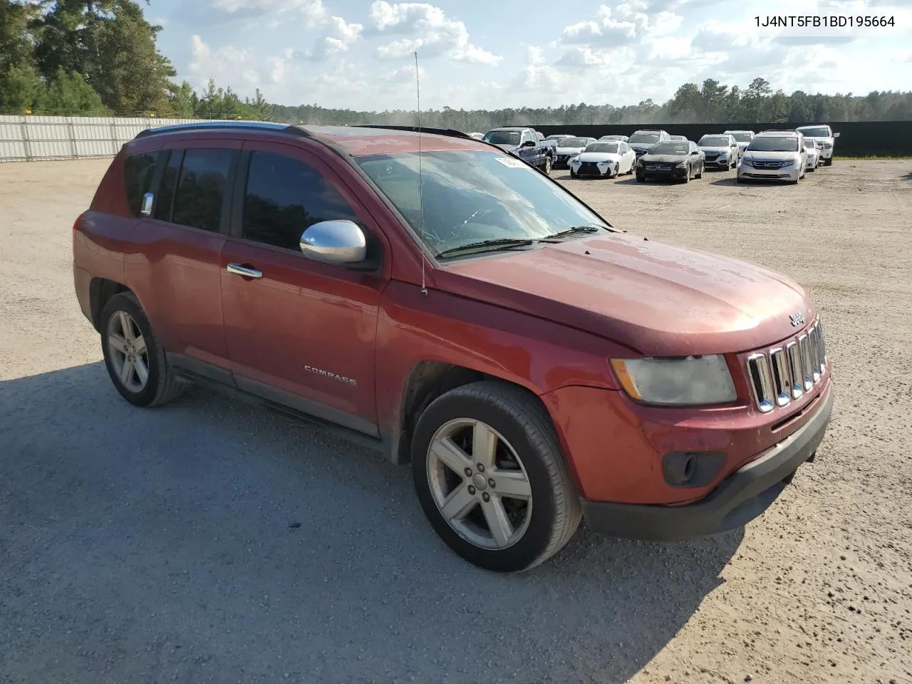 2011 Jeep Compass Limited VIN: 1J4NT5FB1BD195664 Lot: 74840774