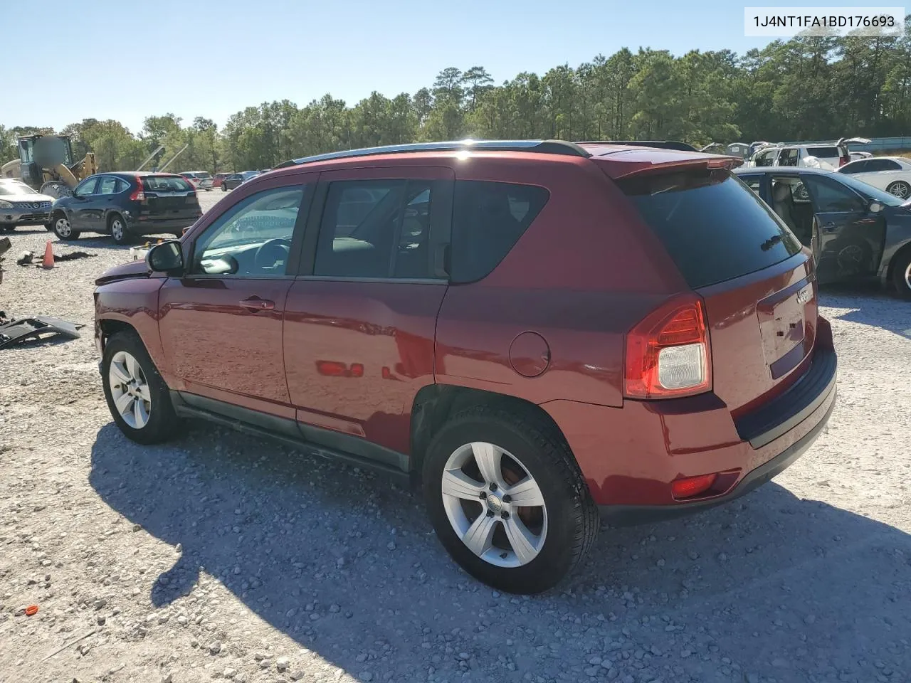 2011 Jeep Compass Sport VIN: 1J4NT1FA1BD176693 Lot: 75868914