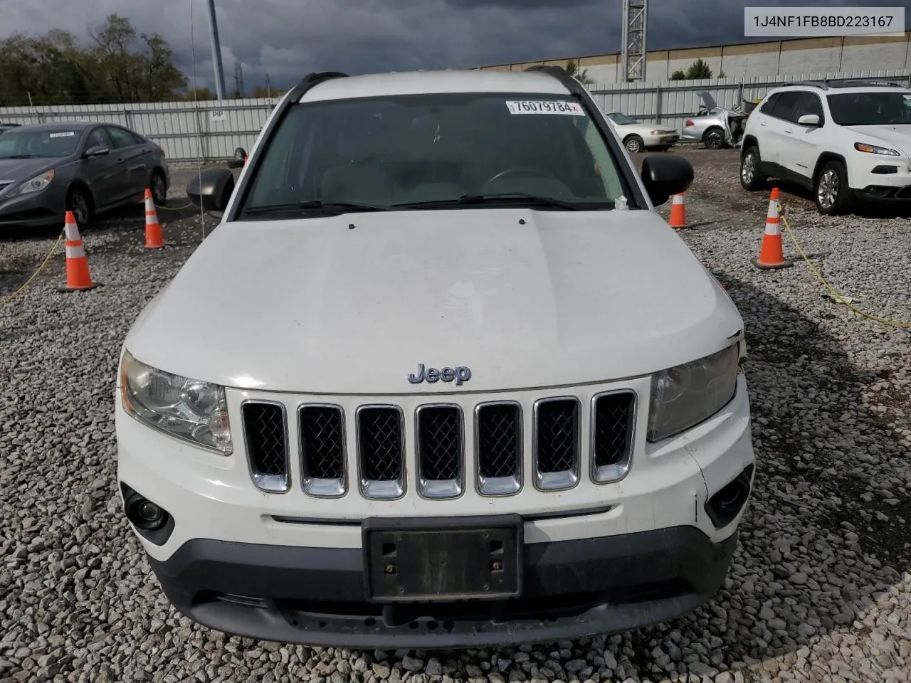 2011 Jeep Compass Sport VIN: 1J4NF1FB8BD223167 Lot: 76079784