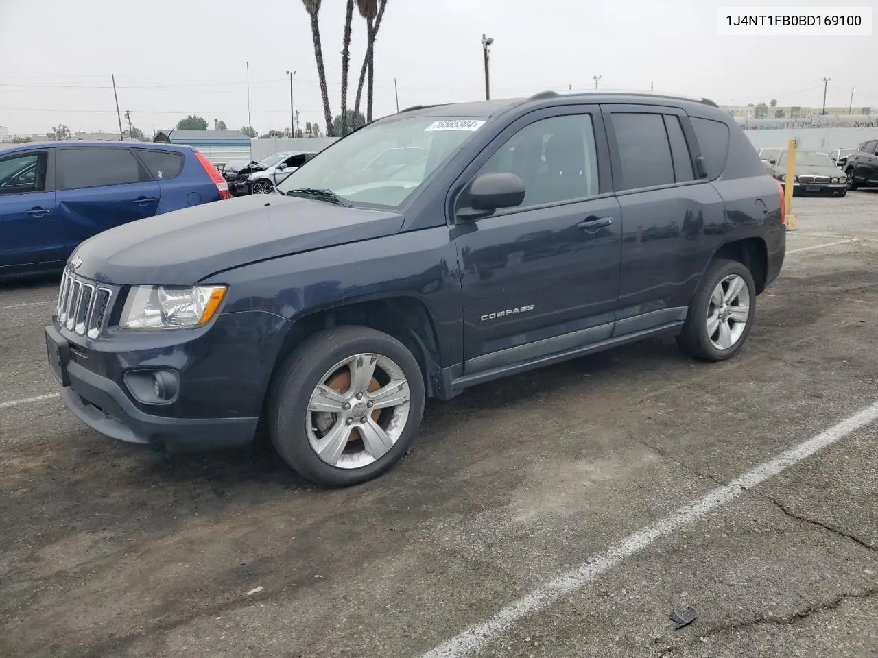 1J4NT1FB0BD169100 2011 Jeep Compass Sport