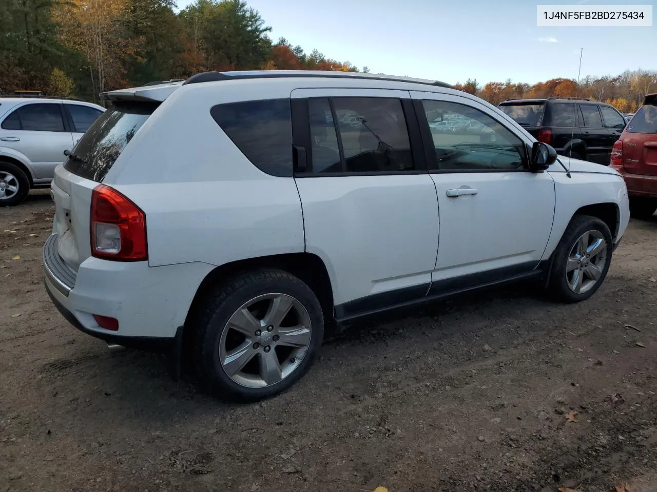 2011 Jeep Compass Limited VIN: 1J4NF5FB2BD275434 Lot: 76826204