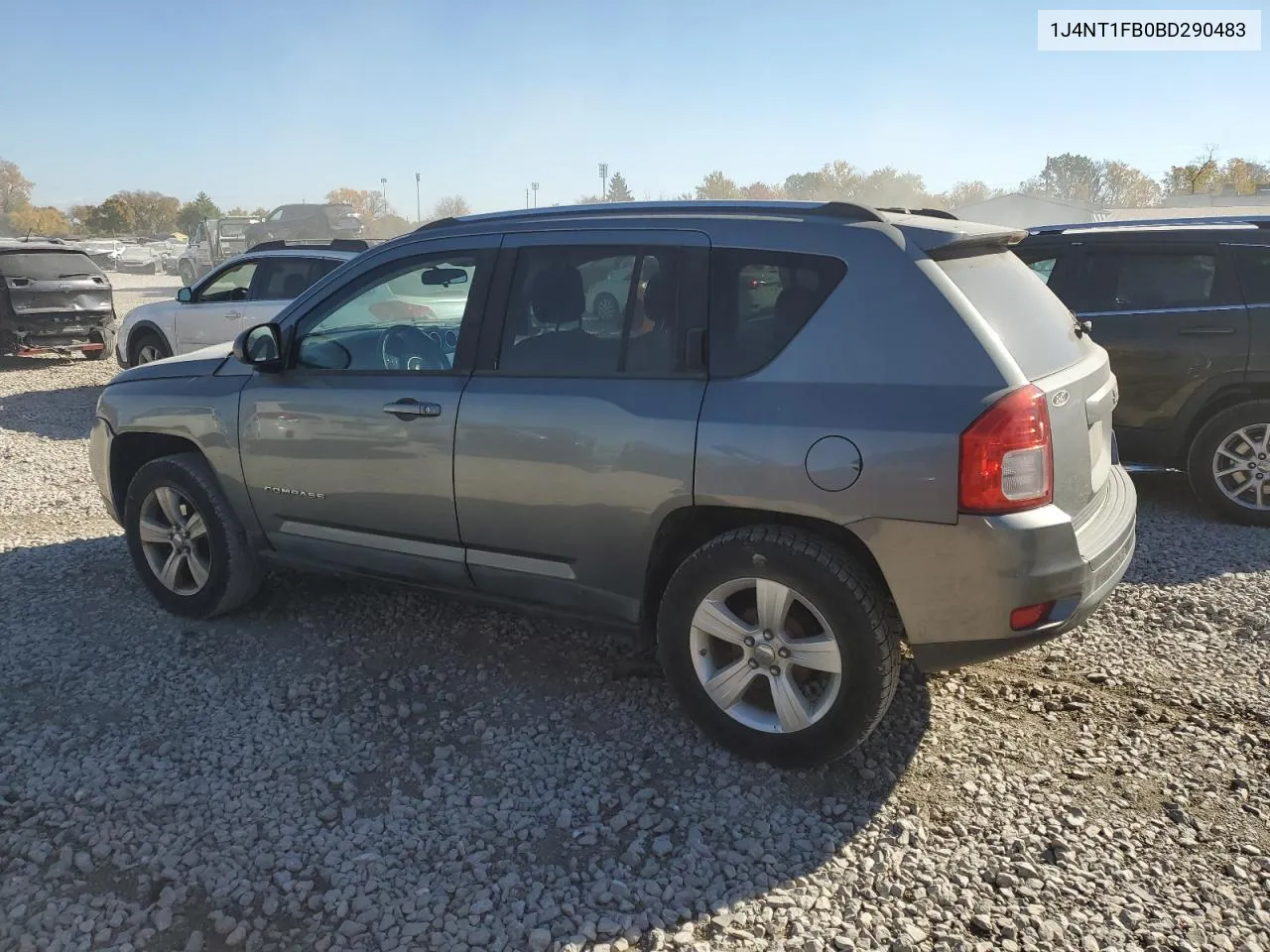 2011 Jeep Compass Sport VIN: 1J4NT1FB0BD290483 Lot: 76872084