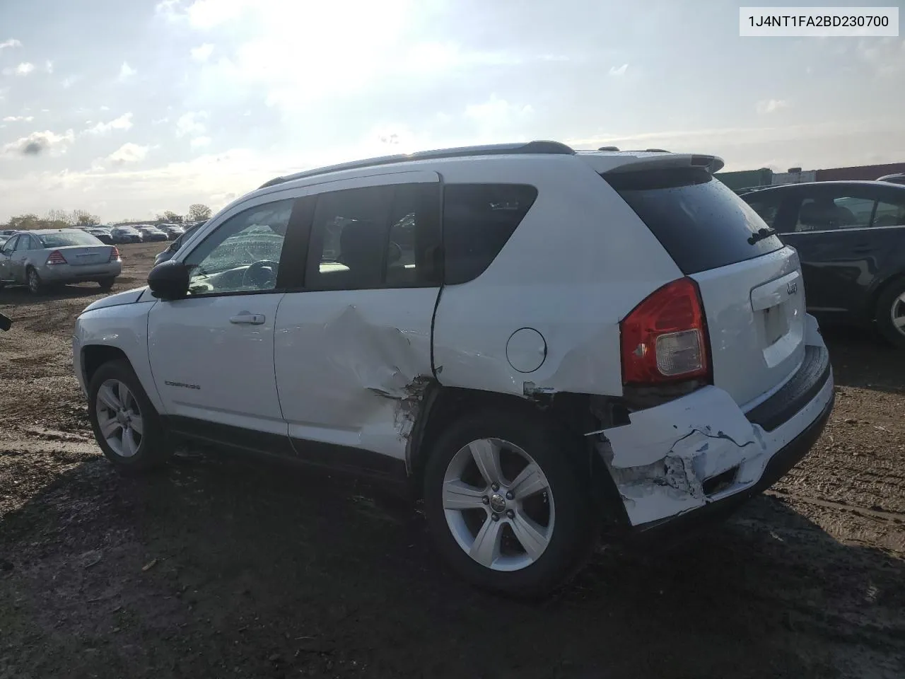 2011 Jeep Compass Sport VIN: 1J4NT1FA2BD230700 Lot: 77046644