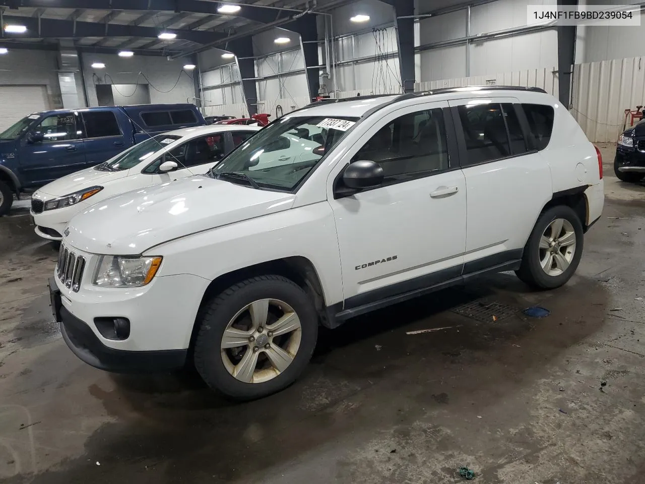 2011 Jeep Compass Sport VIN: 1J4NF1FB9BD239054 Lot: 77337124