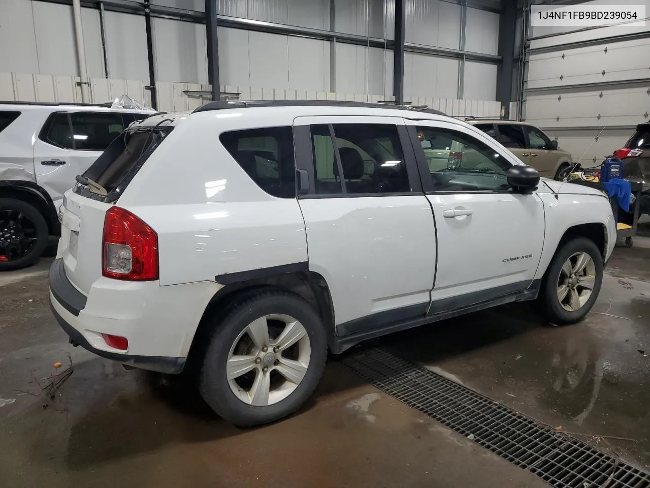 2011 Jeep Compass Sport VIN: 1J4NF1FB9BD239054 Lot: 77337124