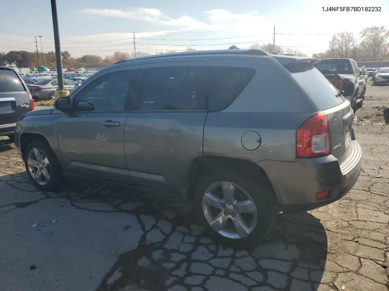 2011 Jeep Compass Limited VIN: 1J4NF5FB7BD182232 Lot: 77409724