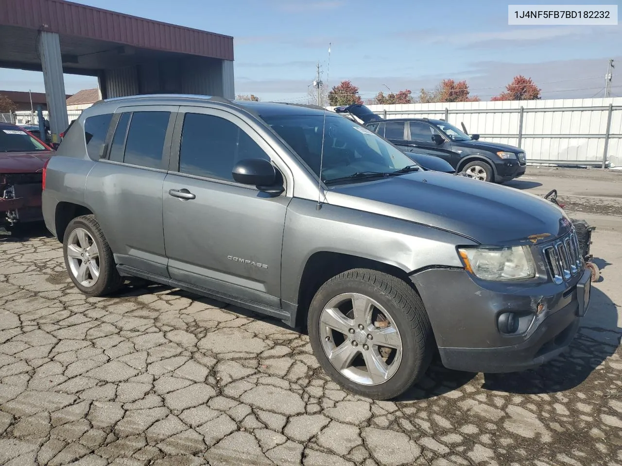 2011 Jeep Compass Limited VIN: 1J4NF5FB7BD182232 Lot: 77409724