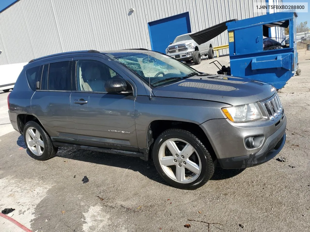 2011 Jeep Compass Limited VIN: 1J4NT5FBXBD288800 Lot: 77896244