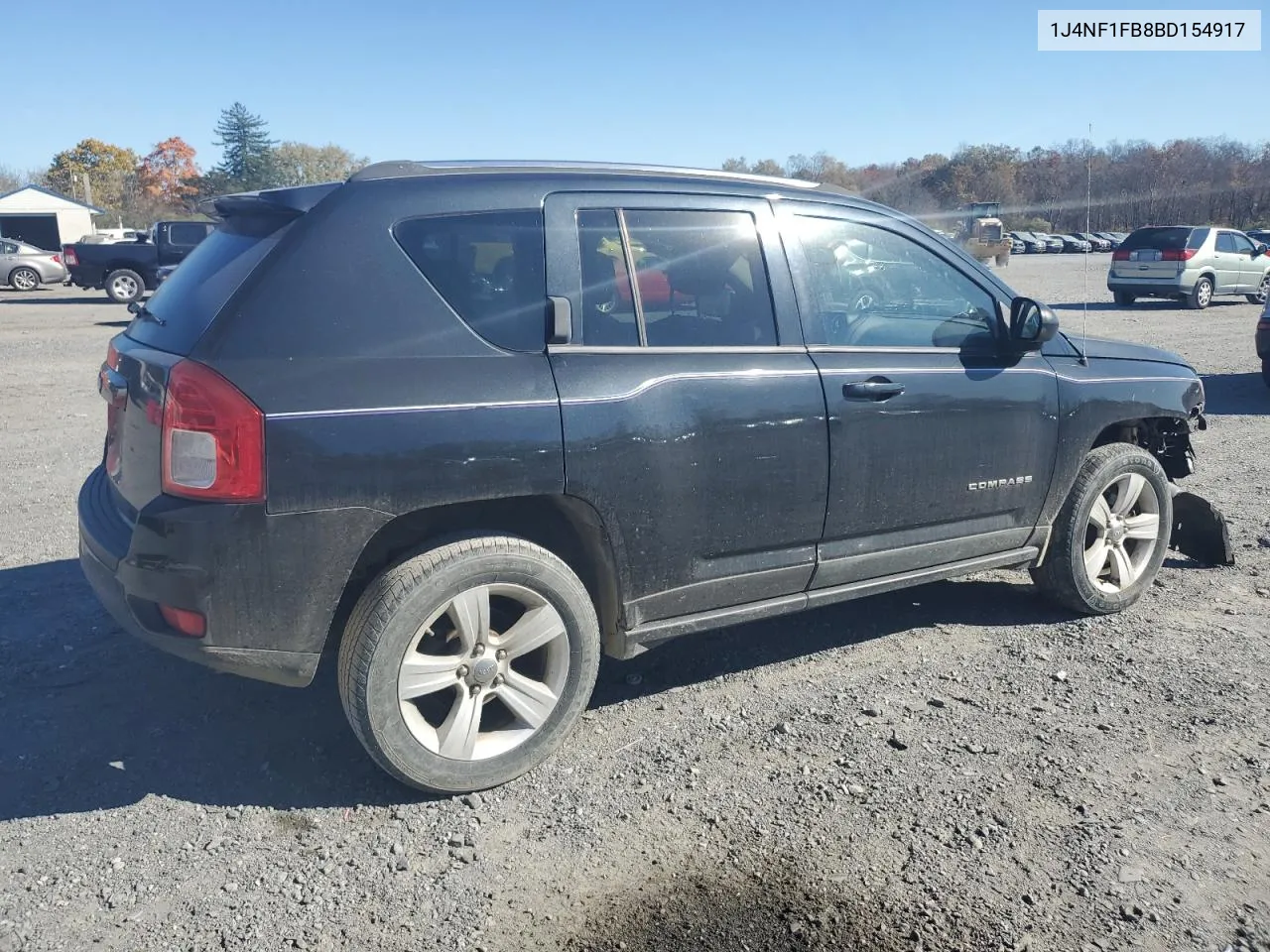 2011 Jeep Compass Sport VIN: 1J4NF1FB8BD154917 Lot: 77964154