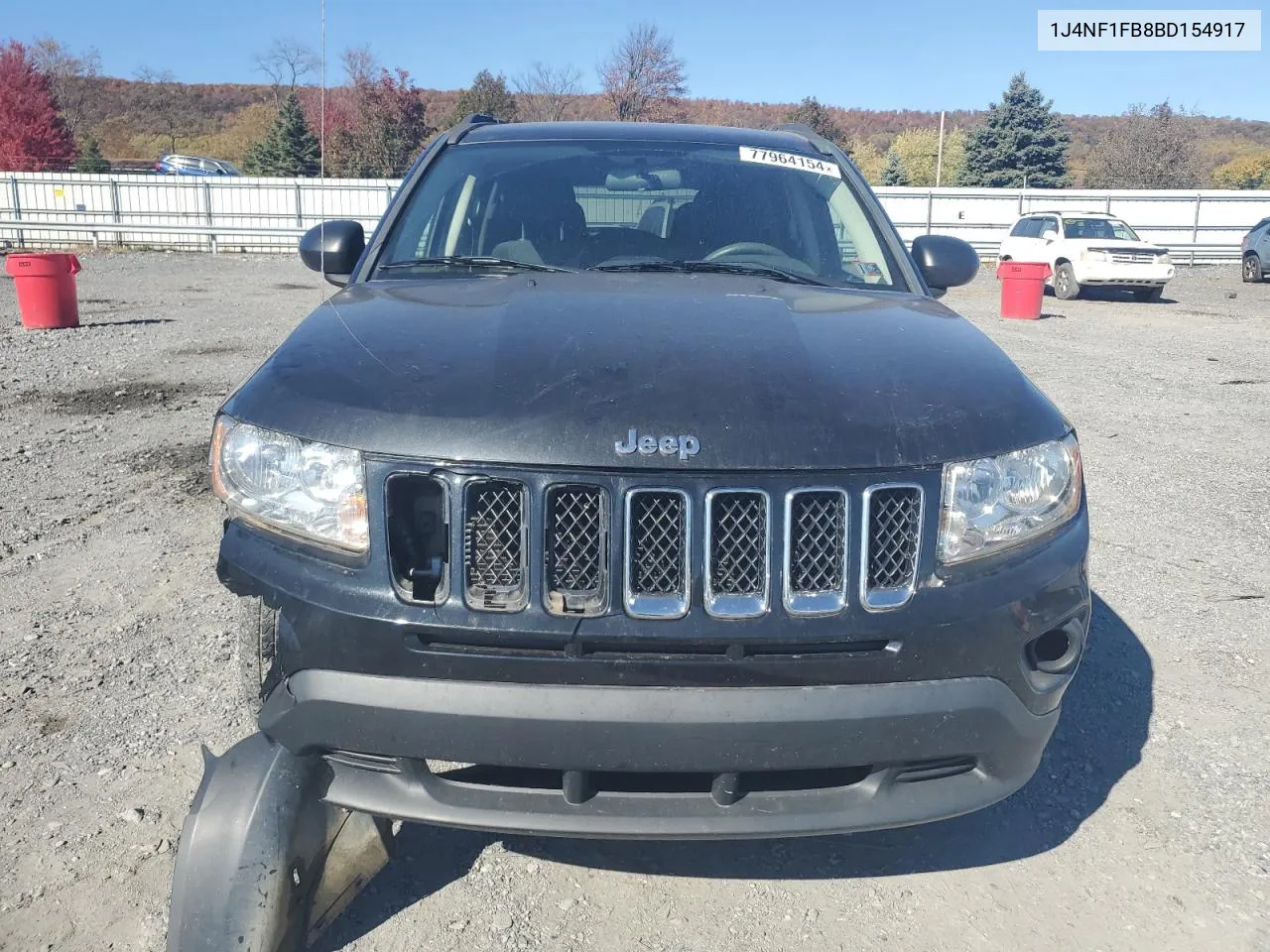 2011 Jeep Compass Sport VIN: 1J4NF1FB8BD154917 Lot: 77964154