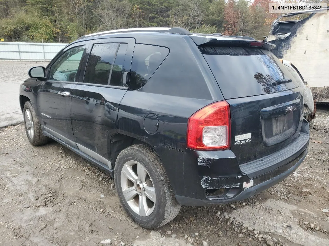 2011 Jeep Compass Sport VIN: 1J4NF1FB1BD135349 Lot: 78193964