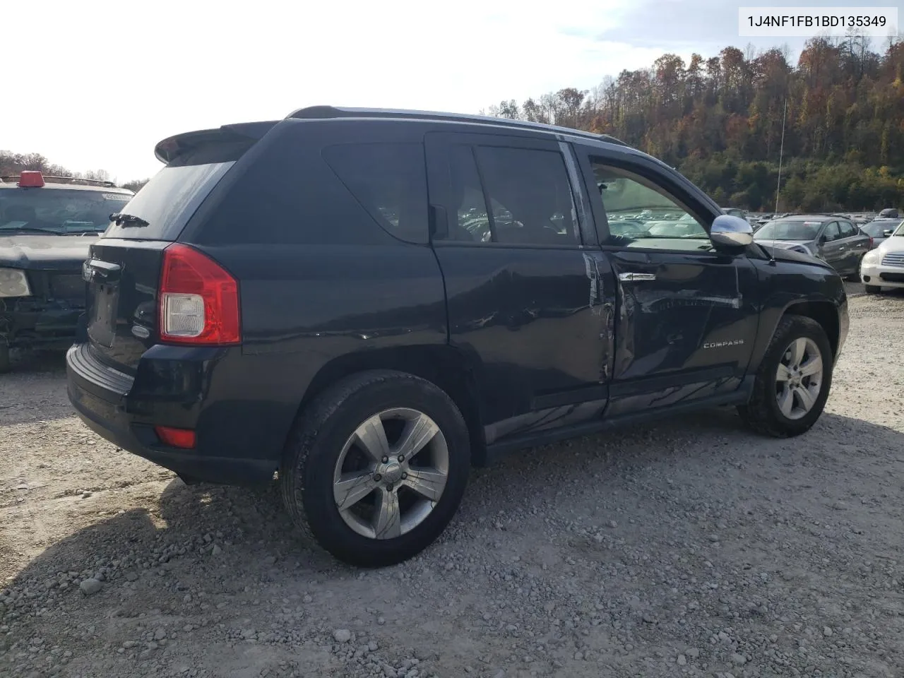 2011 Jeep Compass Sport VIN: 1J4NF1FB1BD135349 Lot: 78193964