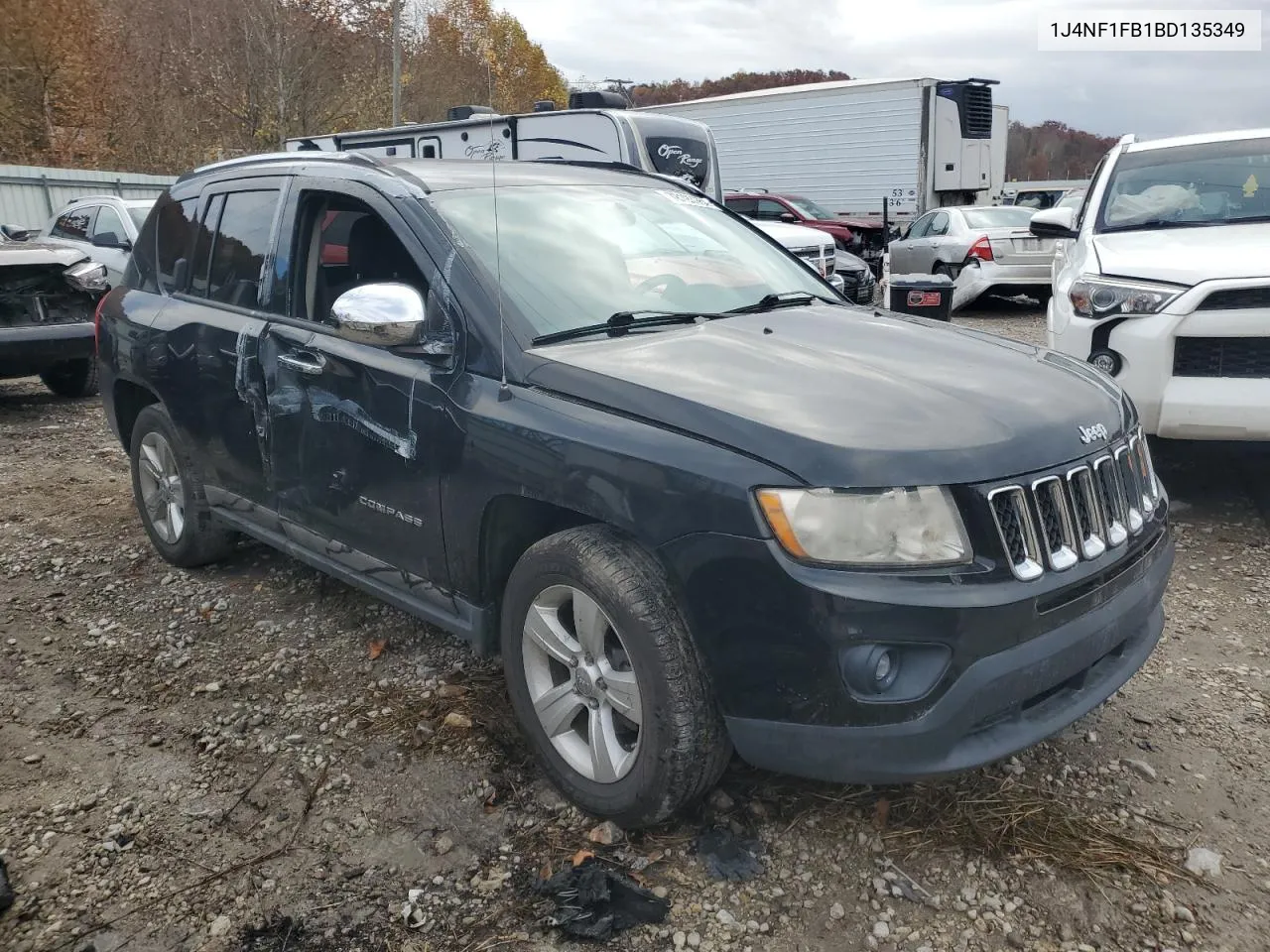 2011 Jeep Compass Sport VIN: 1J4NF1FB1BD135349 Lot: 78193964