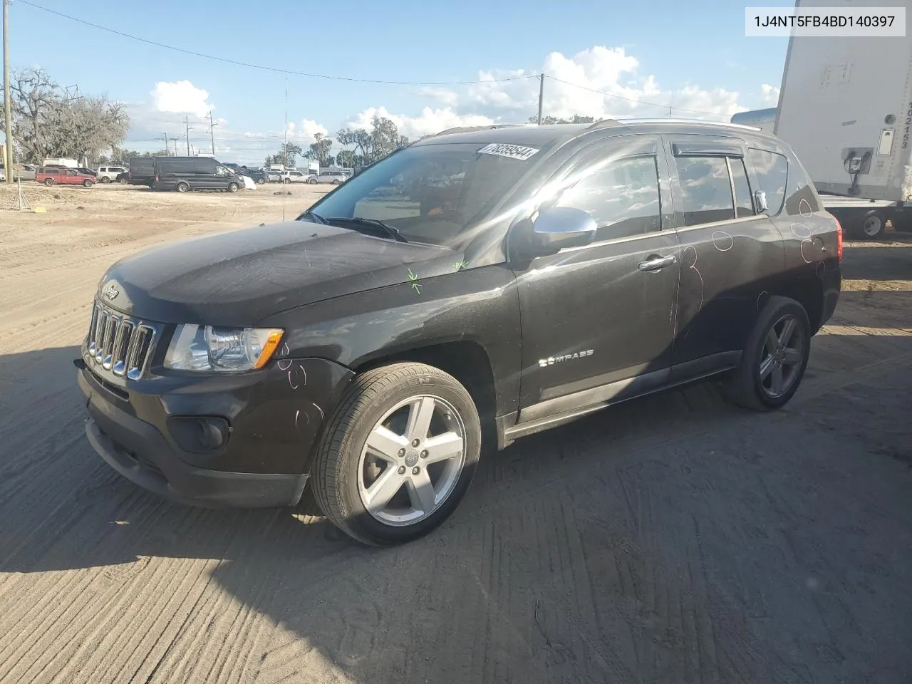 2011 Jeep Compass Limited VIN: 1J4NT5FB4BD140397 Lot: 78259544