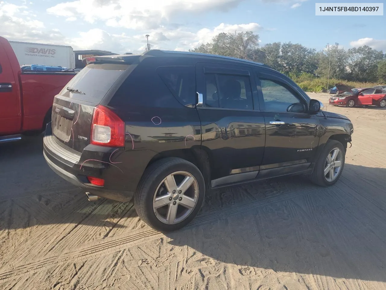 2011 Jeep Compass Limited VIN: 1J4NT5FB4BD140397 Lot: 78259544