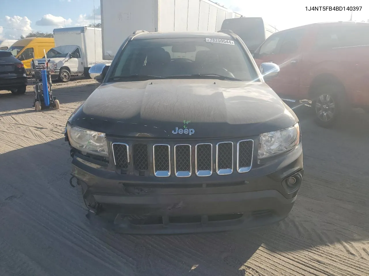 2011 Jeep Compass Limited VIN: 1J4NT5FB4BD140397 Lot: 78259544