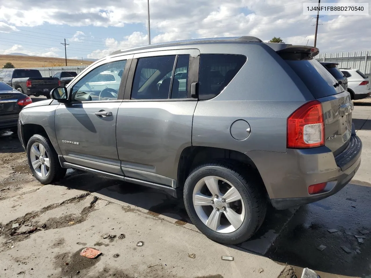 2011 Jeep Compass Sport VIN: 1J4NF1FB8BD270540 Lot: 78324594