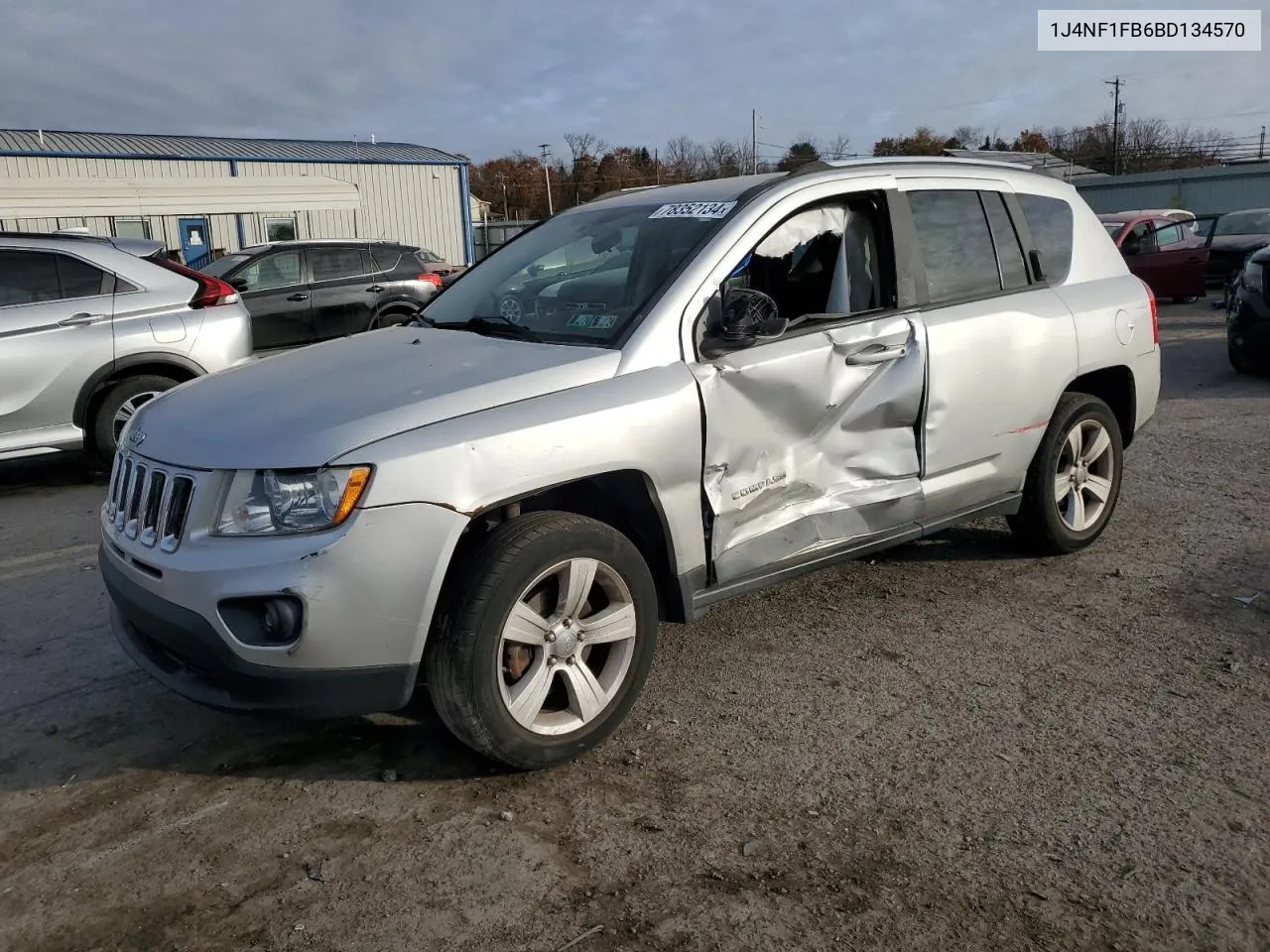 1J4NF1FB6BD134570 2011 Jeep Compass Sport