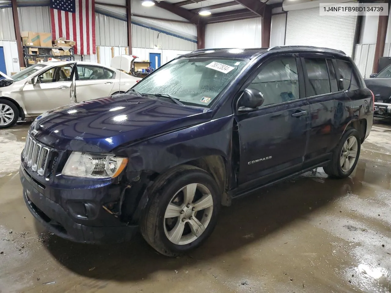 2011 Jeep Compass Sport VIN: 1J4NF1FB9BD134739 Lot: 78872834