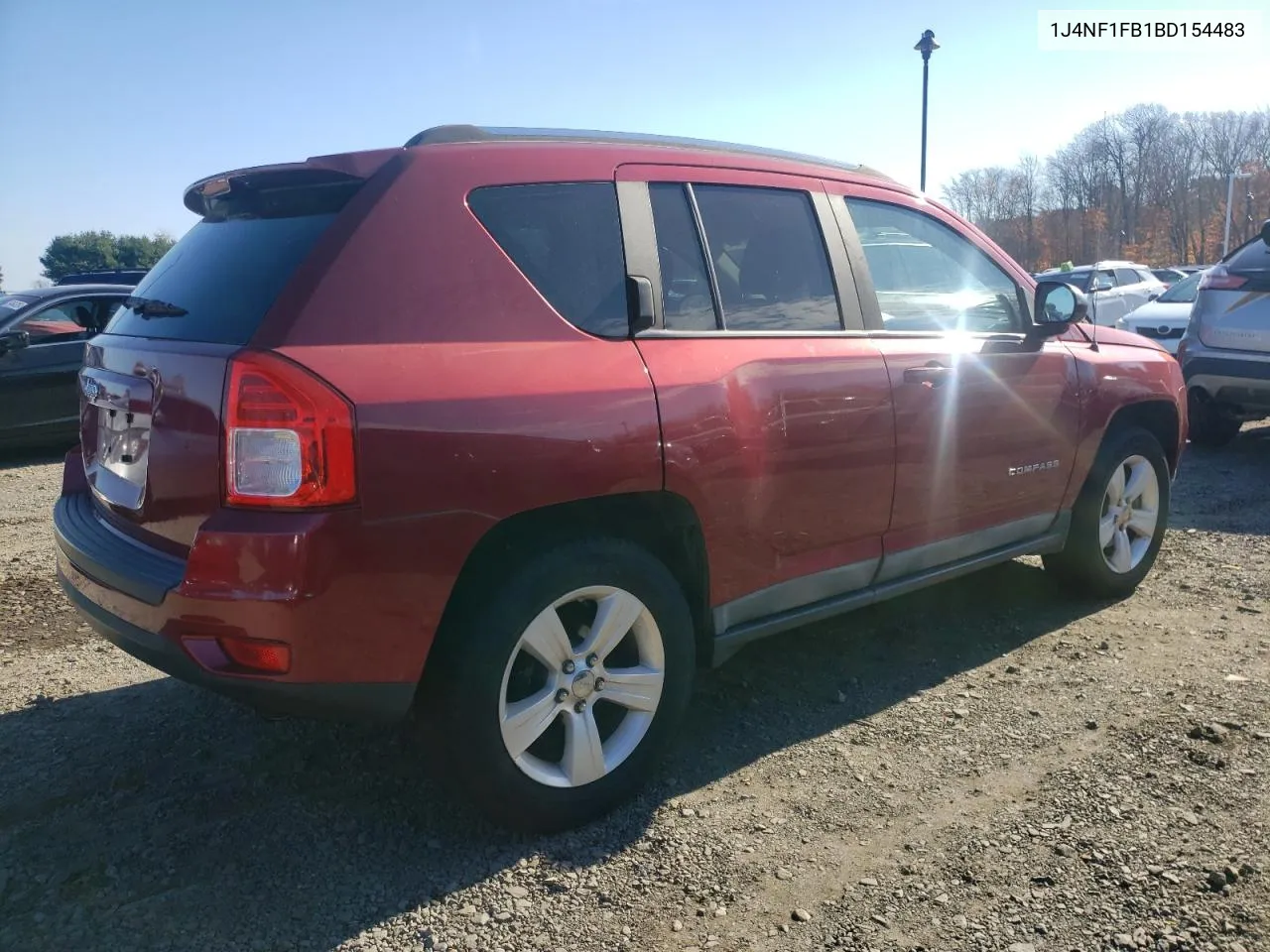 2011 Jeep Compass Sport VIN: 1J4NF1FB1BD154483 Lot: 79190474