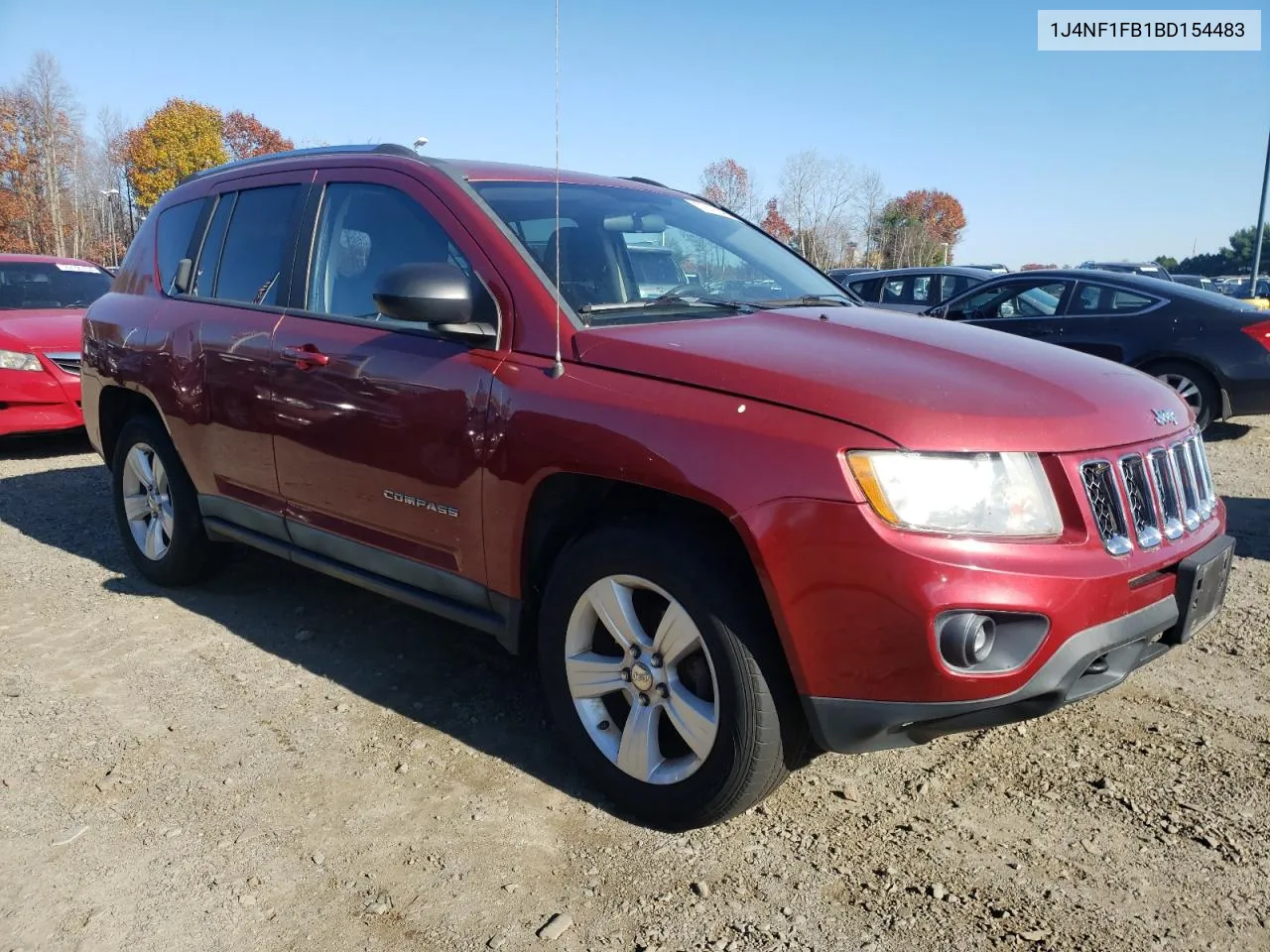 2011 Jeep Compass Sport VIN: 1J4NF1FB1BD154483 Lot: 79190474