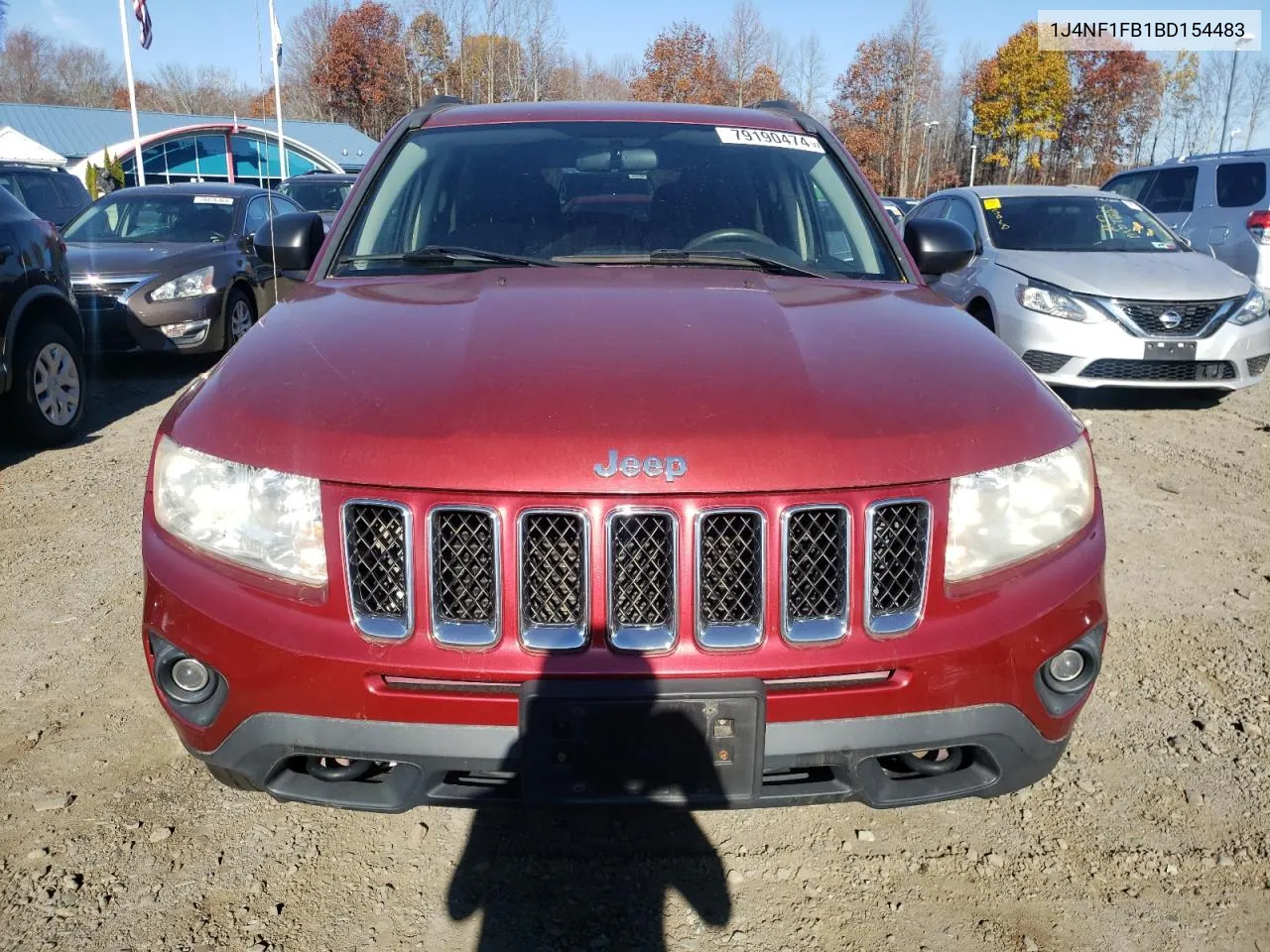 2011 Jeep Compass Sport VIN: 1J4NF1FB1BD154483 Lot: 79190474