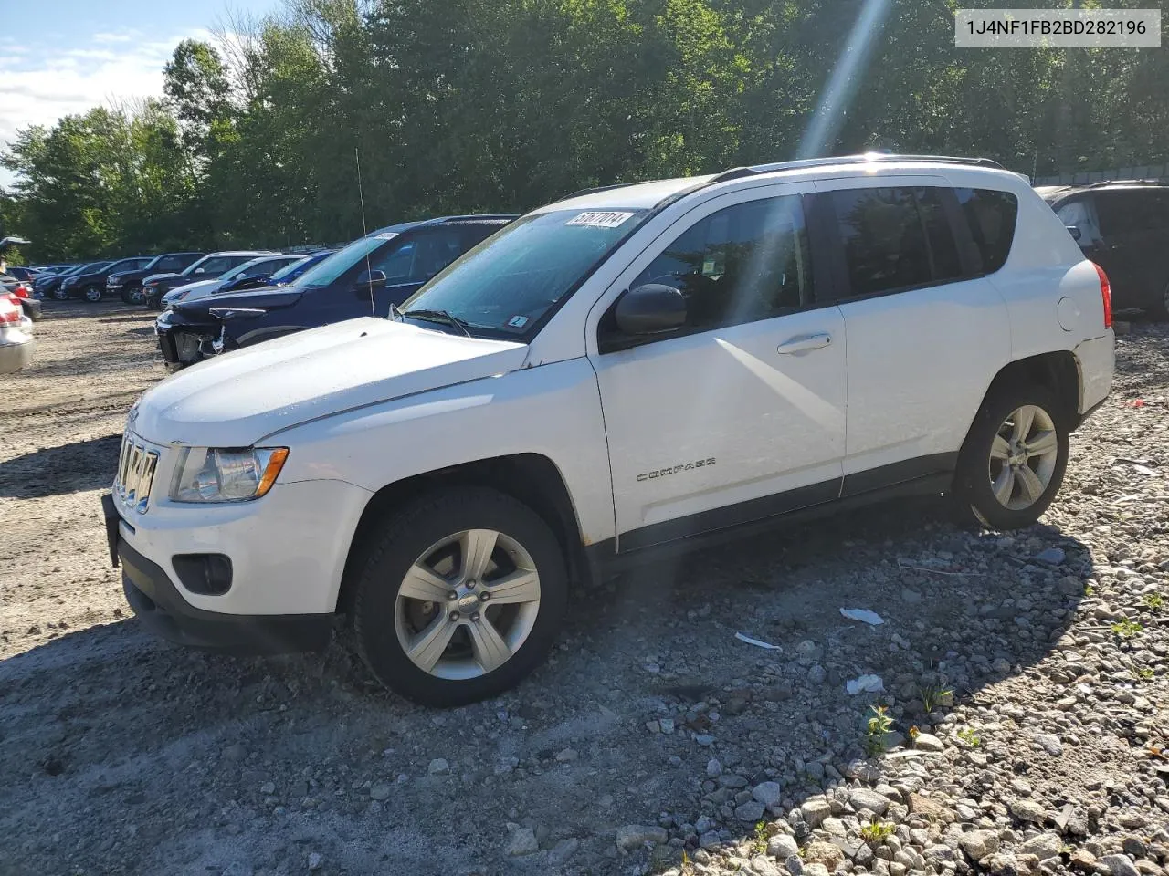 2011 Jeep Compass Sport VIN: 1J4NF1FB2BD282196 Lot: 80001514