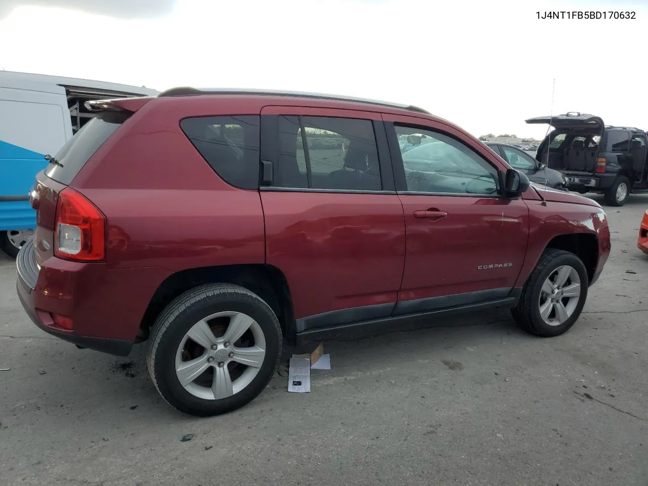 2011 Jeep Compass Sport VIN: 1J4NT1FB5BD170632 Lot: 80256794