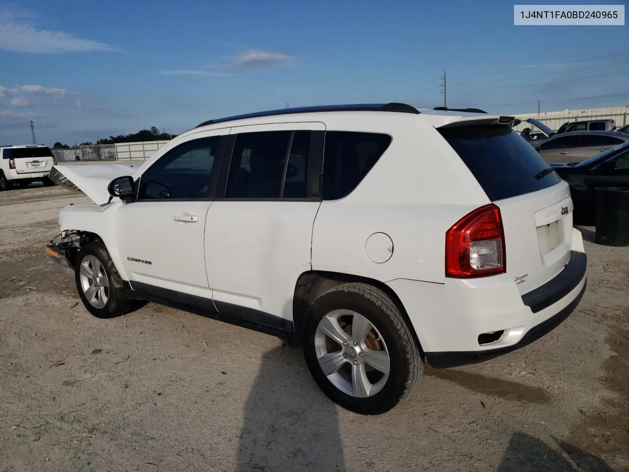 2011 Jeep Compass Sport VIN: 1J4NT1FA0BD240965 Lot: 80327434