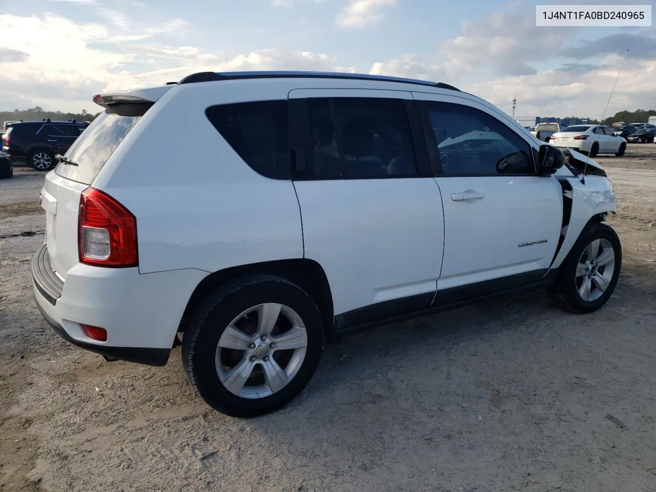 2011 Jeep Compass Sport VIN: 1J4NT1FA0BD240965 Lot: 80327434