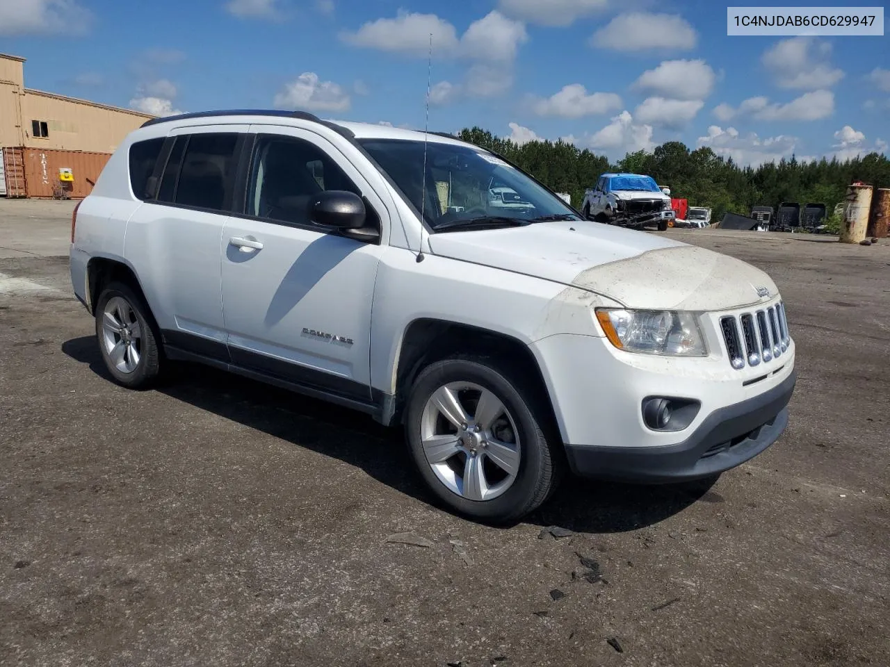 1C4NJDAB6CD629947 2012 Jeep Compass