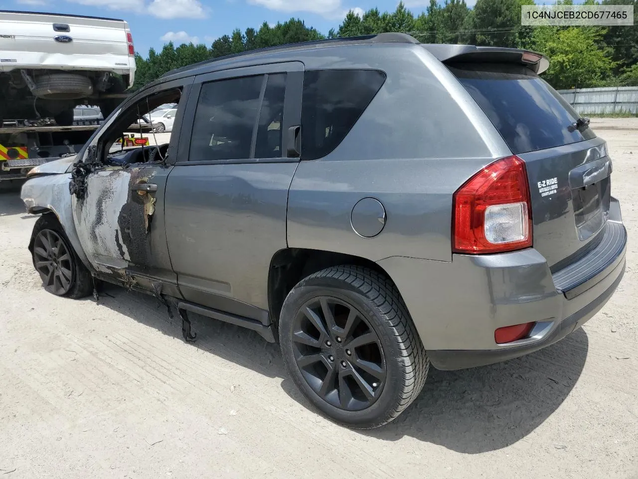 2012 Jeep Compass Latitude VIN: 1C4NJCEB2CD677465 Lot: 59906194