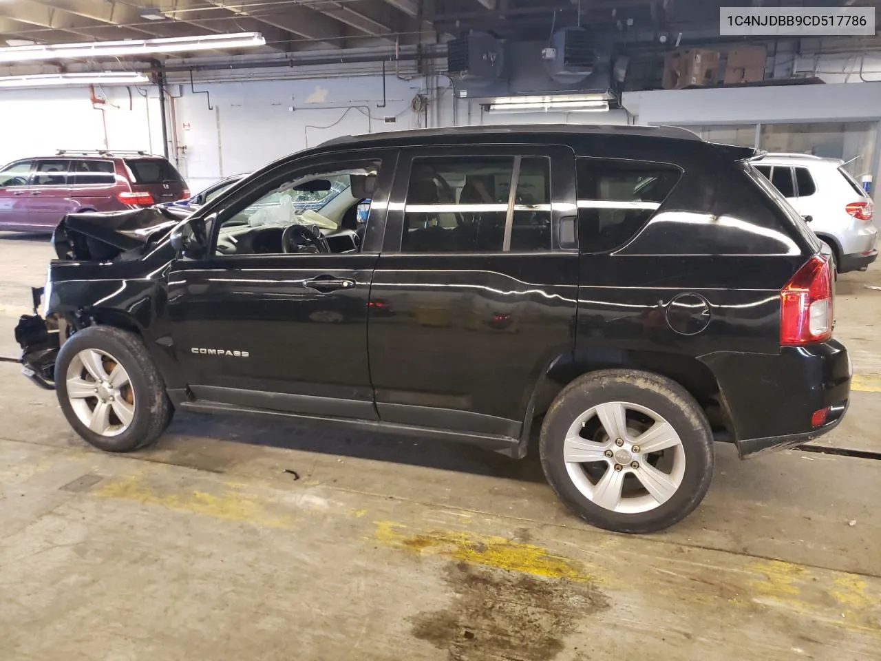 2012 Jeep Compass Sport VIN: 1C4NJDBB9CD517786 Lot: 59993823