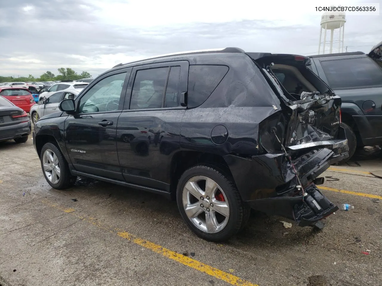 2012 Jeep Compass Limited VIN: 1C4NJDCB7CD563356 Lot: 60553354