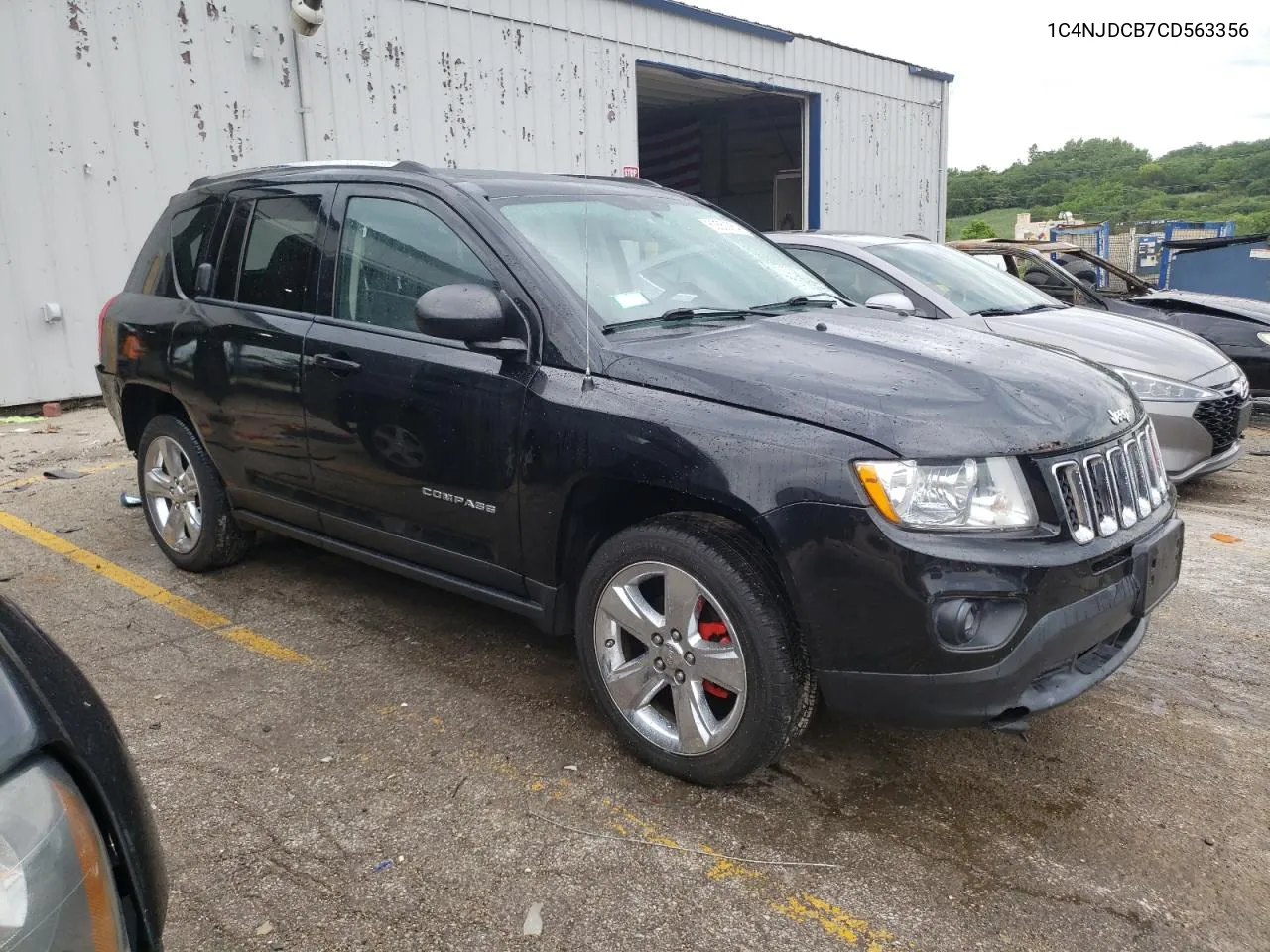 2012 Jeep Compass Limited VIN: 1C4NJDCB7CD563356 Lot: 60553354