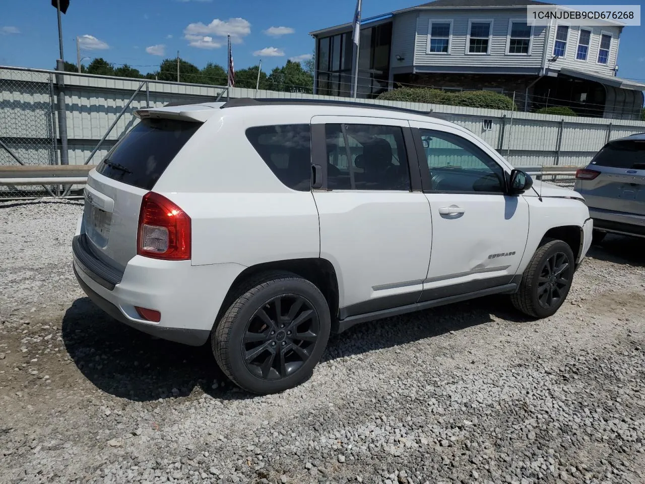 2012 Jeep Compass Latitude VIN: 1C4NJDEB9CD676268 Lot: 63548734