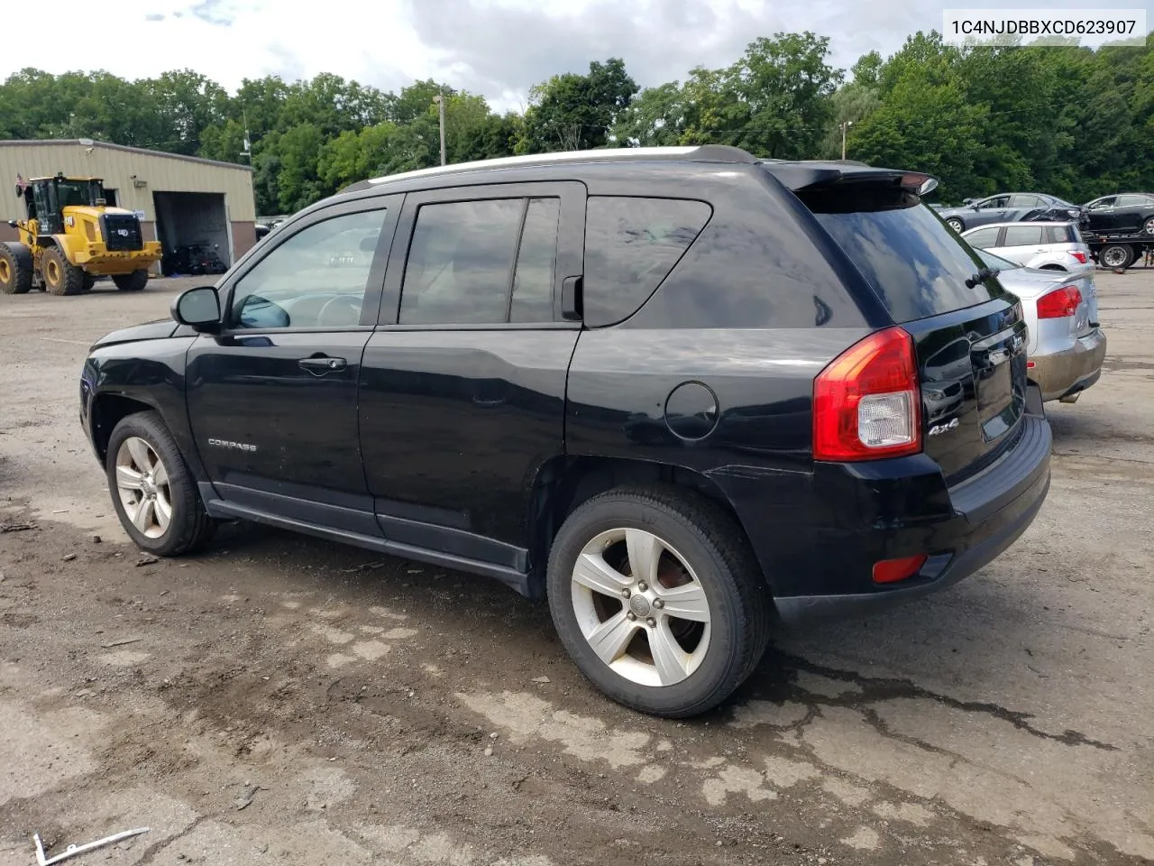 2012 Jeep Compass Sport VIN: 1C4NJDBBXCD623907 Lot: 63630314