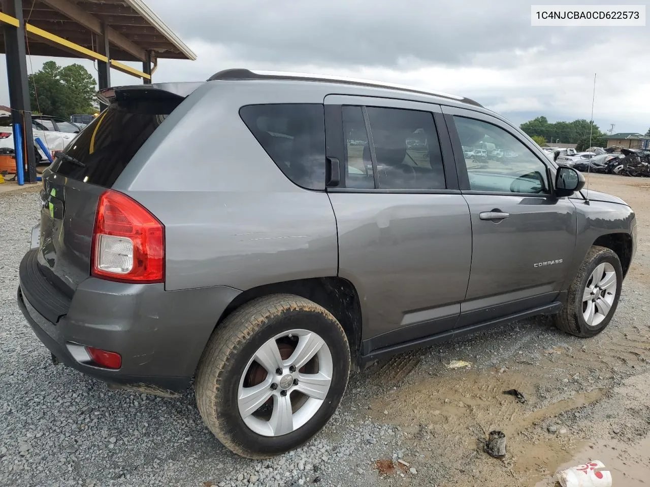 2012 Jeep Compass Sport VIN: 1C4NJCBA0CD622573 Lot: 63986434